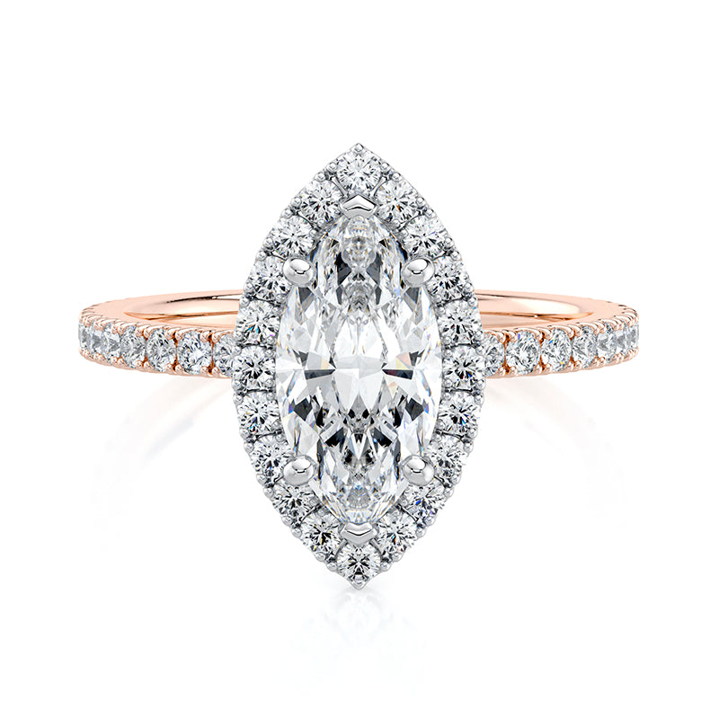 Anastasia Pavé  Lab Grown Diamond Engagement Ring
