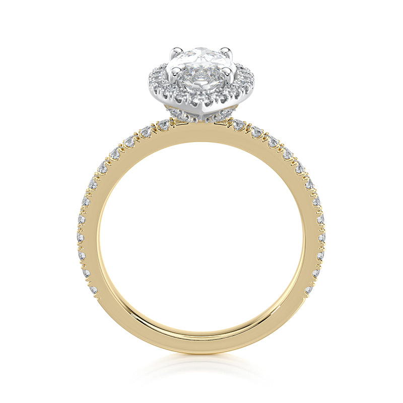 Anastasia Pavé  Lab Grown Diamond Engagement Ring