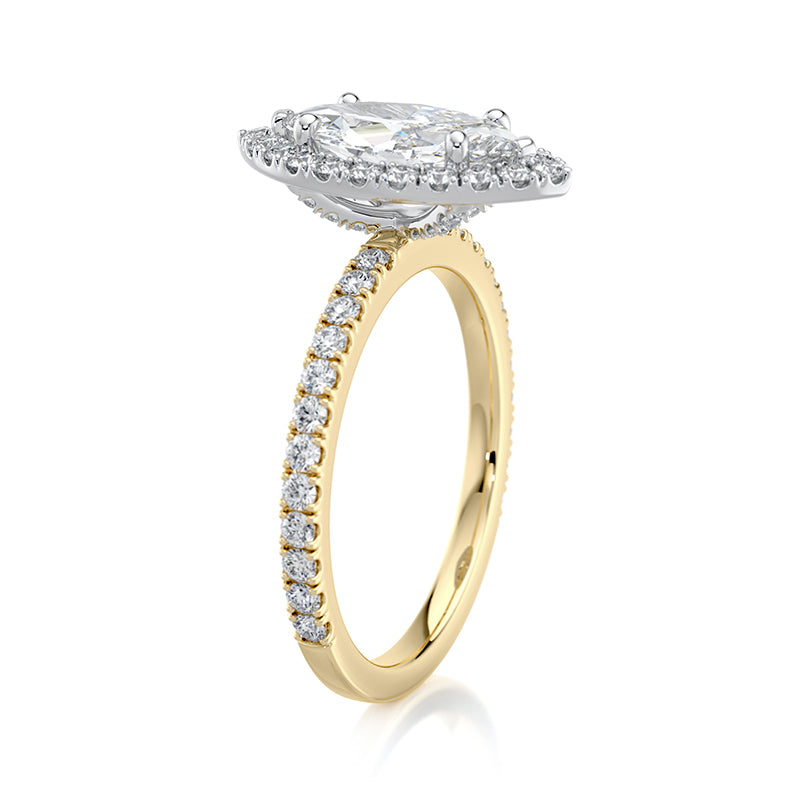Anastasia Pavé  Lab Grown Diamond Engagement Ring
