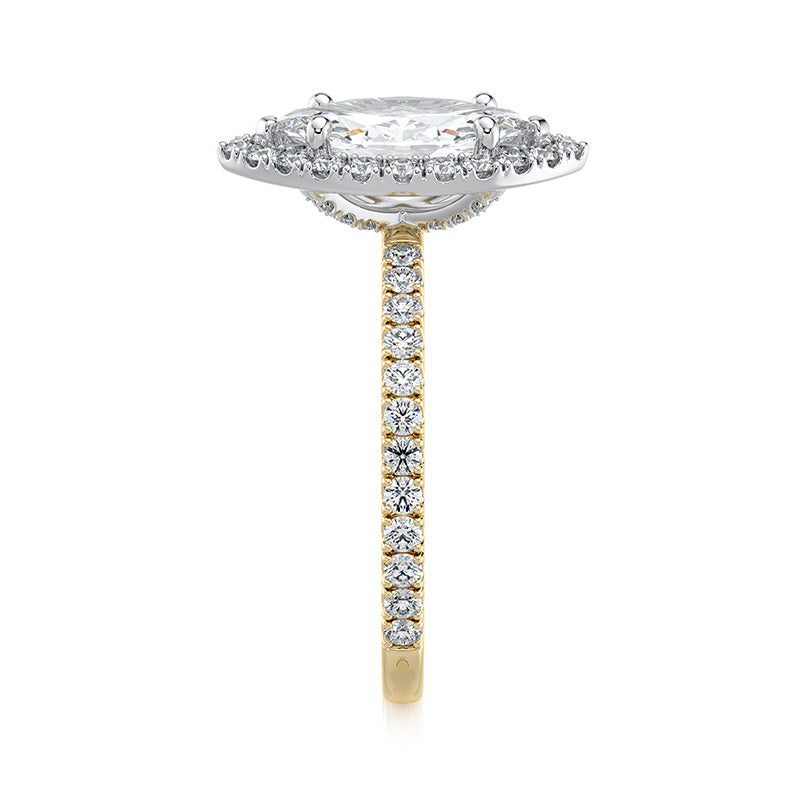 Anastasia Pavé  Lab Grown Diamond Engagement Ring