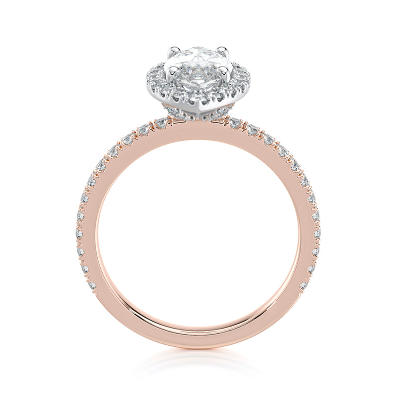 Anastasia Pavé  Lab Grown Diamond Engagement Ring