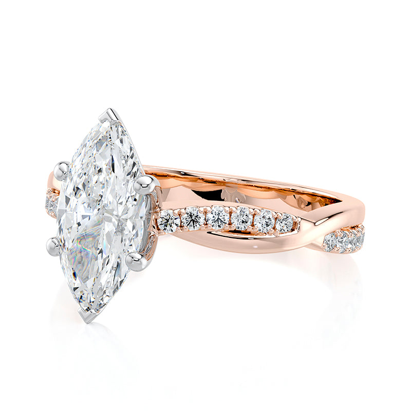 Evangeline Lab Grown Diamond Engagement Ring
