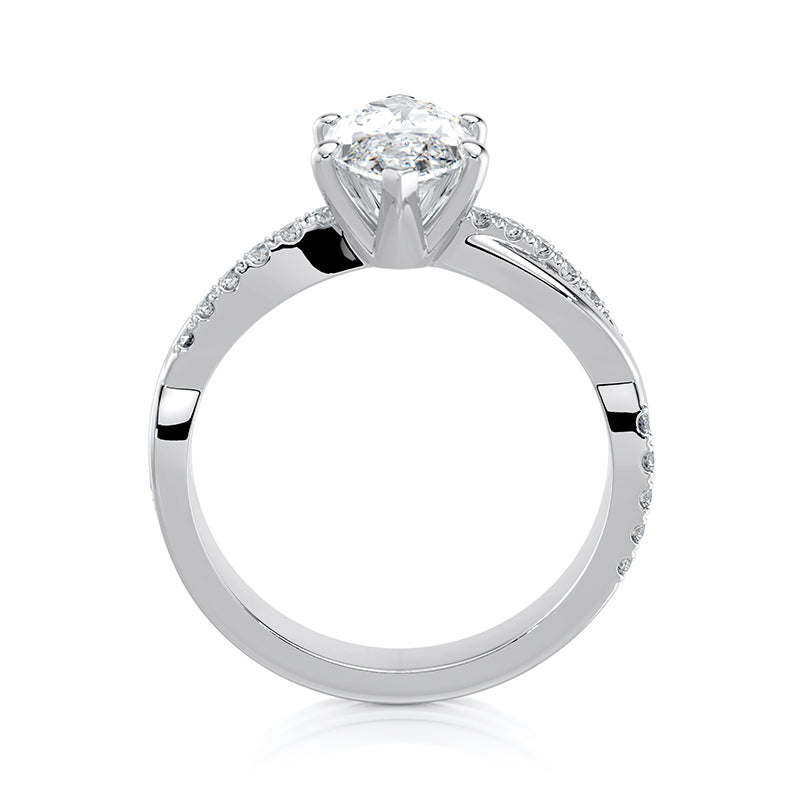 Evangeline Lab Grown Diamond Engagement Ring