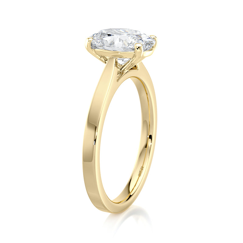 Claire Lab Grown Diamond Engagement Ring
