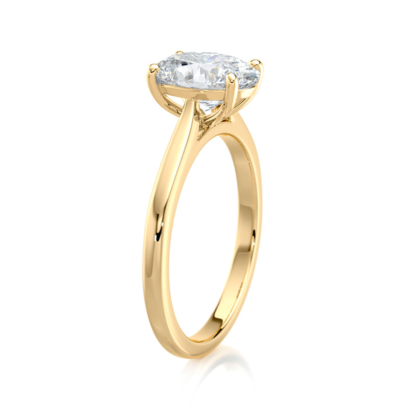 Grace Lab Grown Diamond Engagement Ring