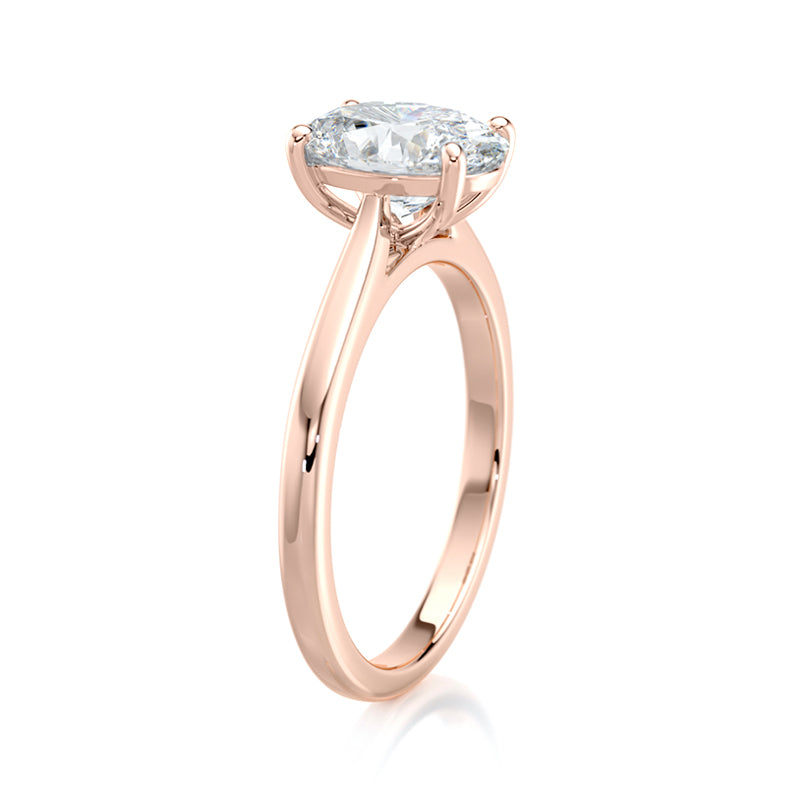 Grace Lab Grown Diamond Engagement Ring