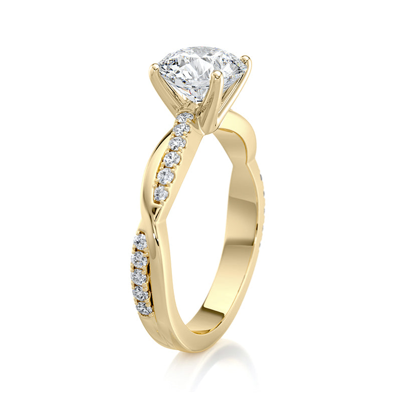 Evangeline Lab Grown Diamond Engagement Ring