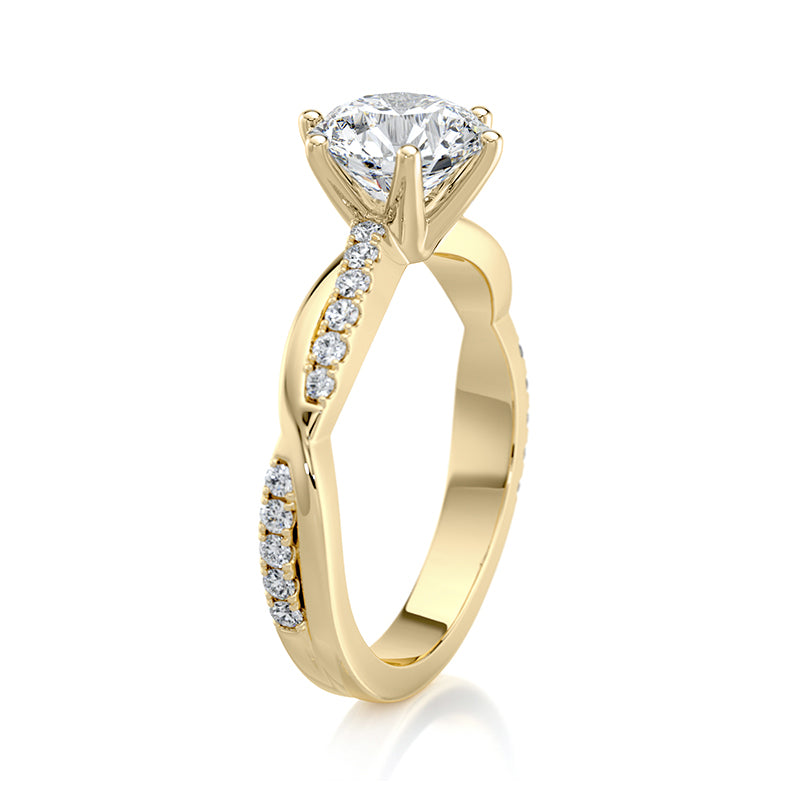 Evangeline Lab Grown Diamond Engagement Ring