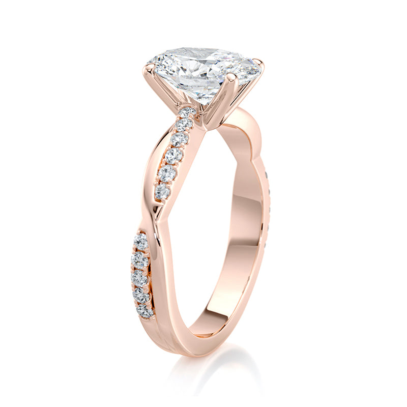 Evangeline Lab Grown Diamond Engagement Ring