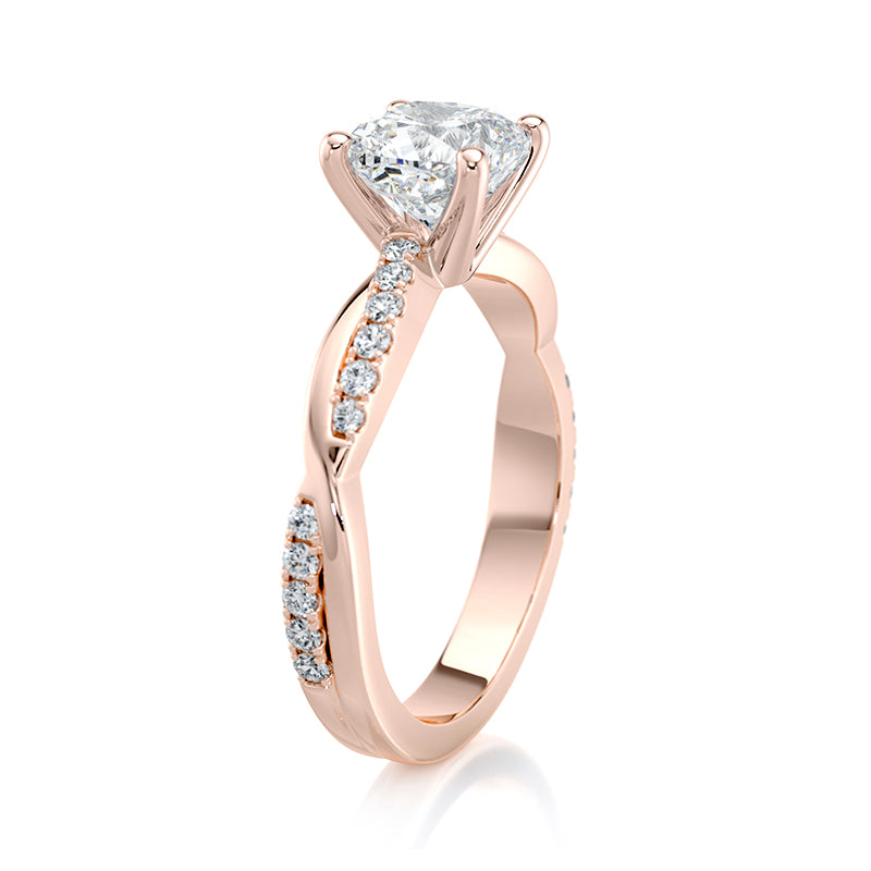 Evangeline Lab Grown Diamond Engagement Ring