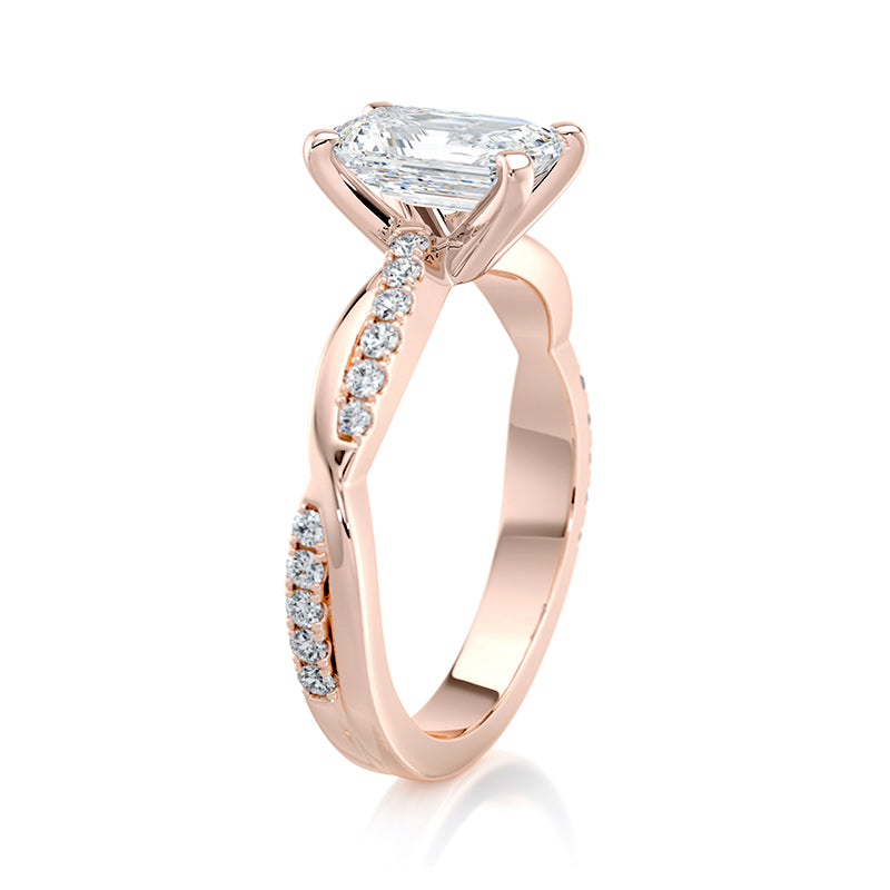 Evangeline Lab Grown Diamond Engagement Ring