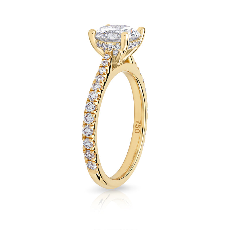 Gabrielle Lab Grown Diamond Engagement Ring