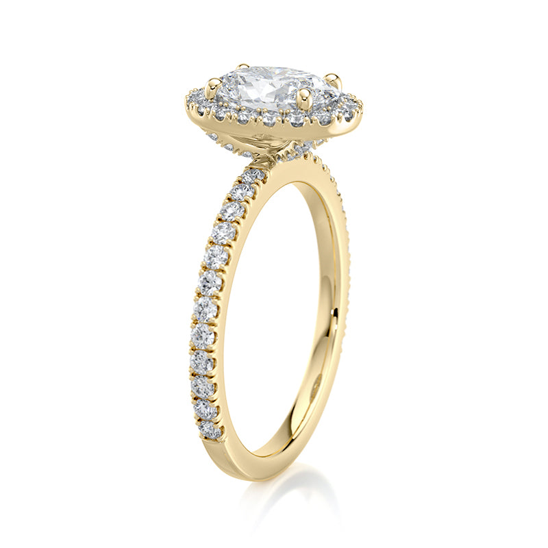Anastasia Pavé  Lab Grown Diamond Engagement Ring