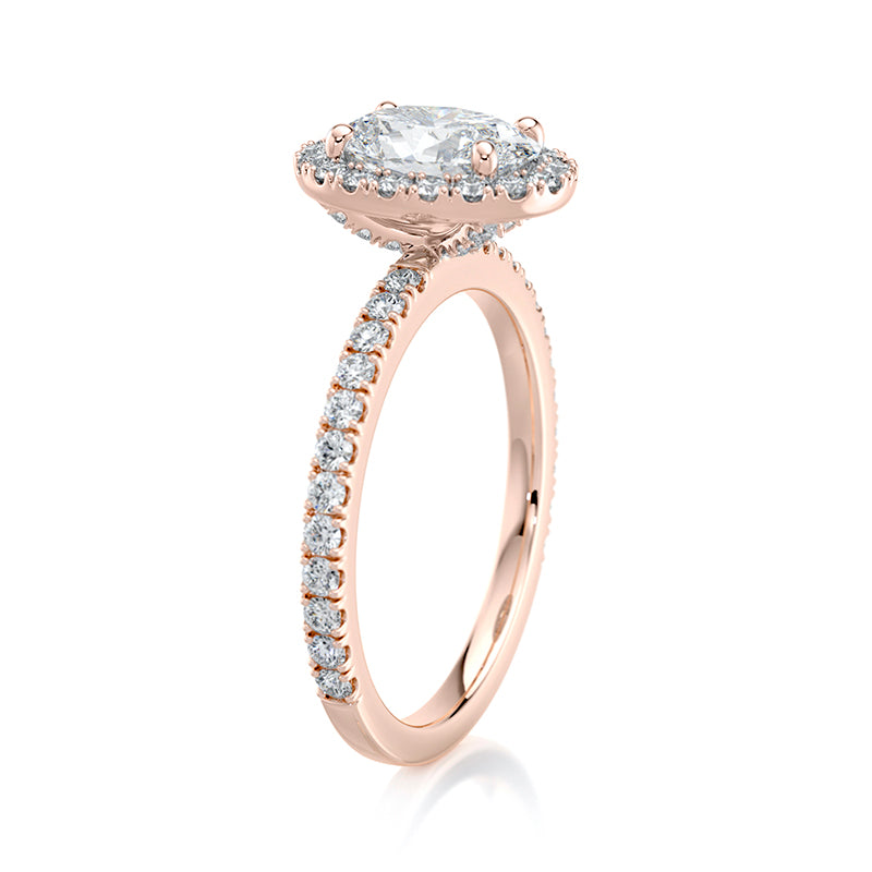 Anastasia Pavé  Lab Grown Diamond Engagement Ring