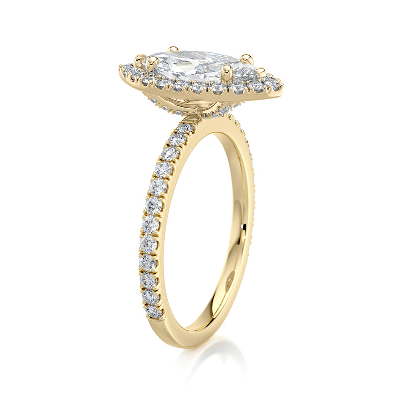 Anastasia Pavé  Lab Grown Diamond Engagement Ring