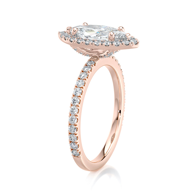 Anastasia Pavé  Lab Grown Diamond Engagement Ring