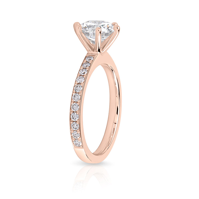 Valerie Pave Lab Grown Diamond Engagement Ring