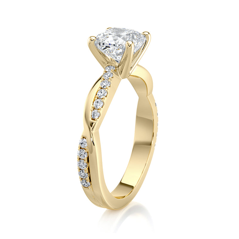 Evangeline Lab Grown Diamond Engagement Ring