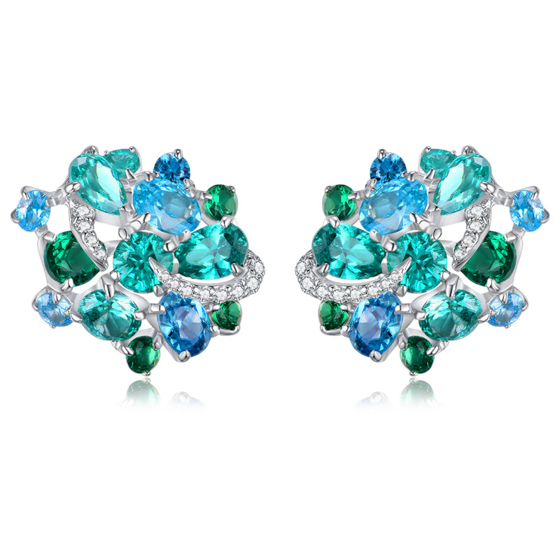 Celeste Bloom Custer Studs