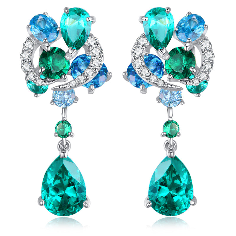 Celeste Bloom Teardrop Earrings