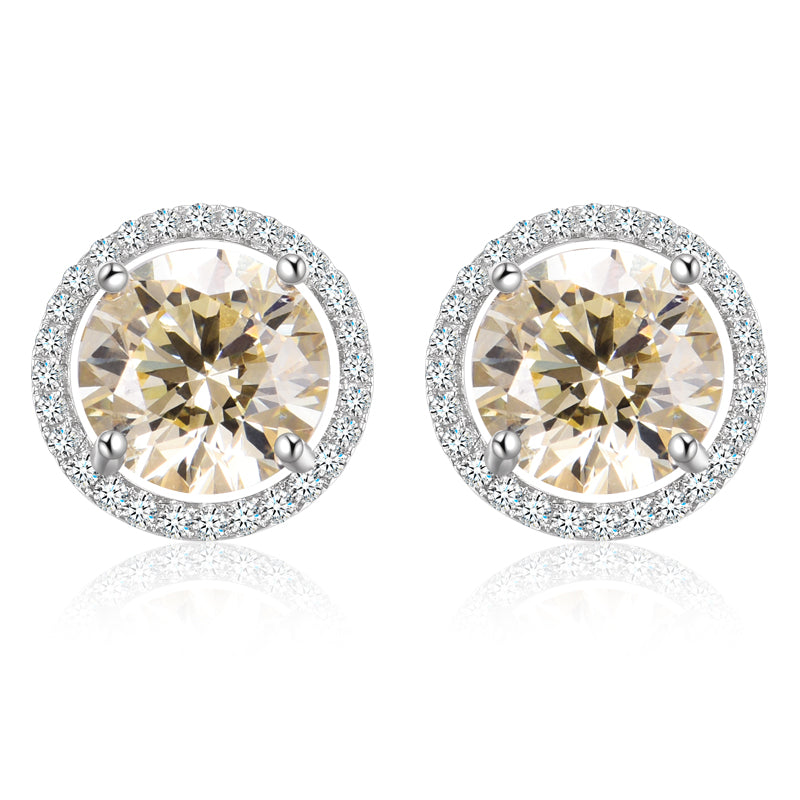 Lune Halo Studs