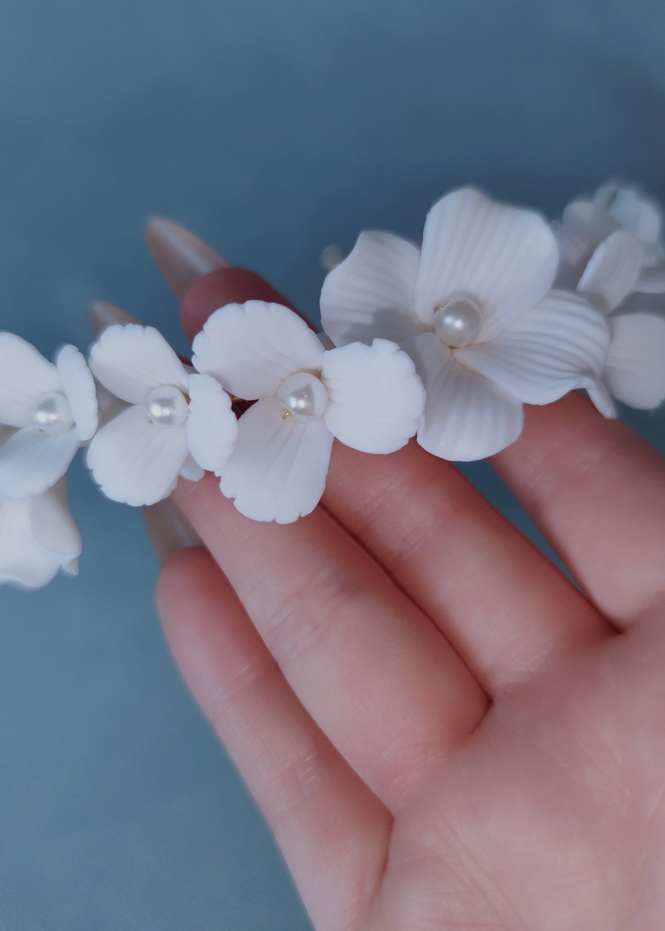 Ivory Bloom Circlet
