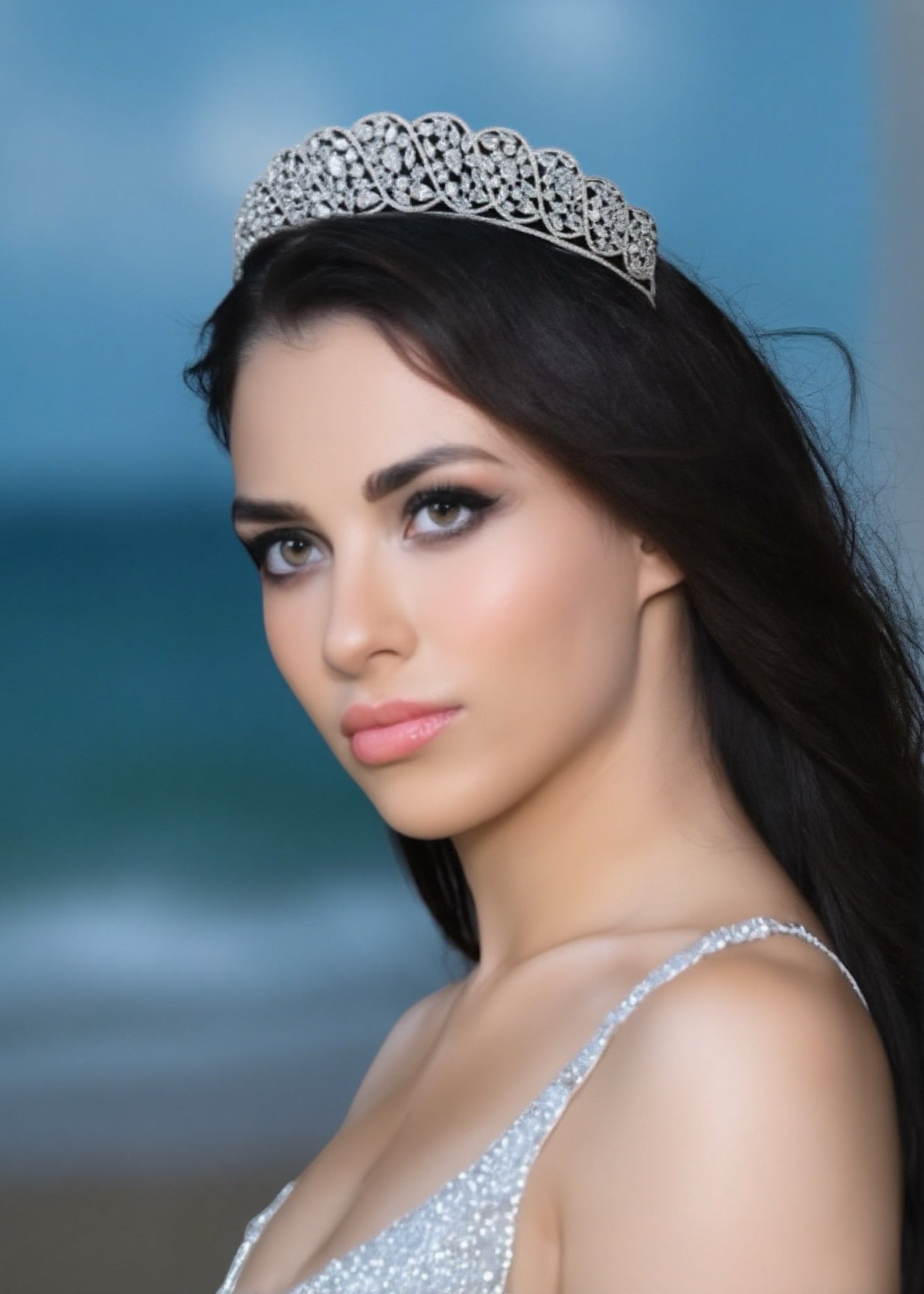 Delphine Grand Tiara