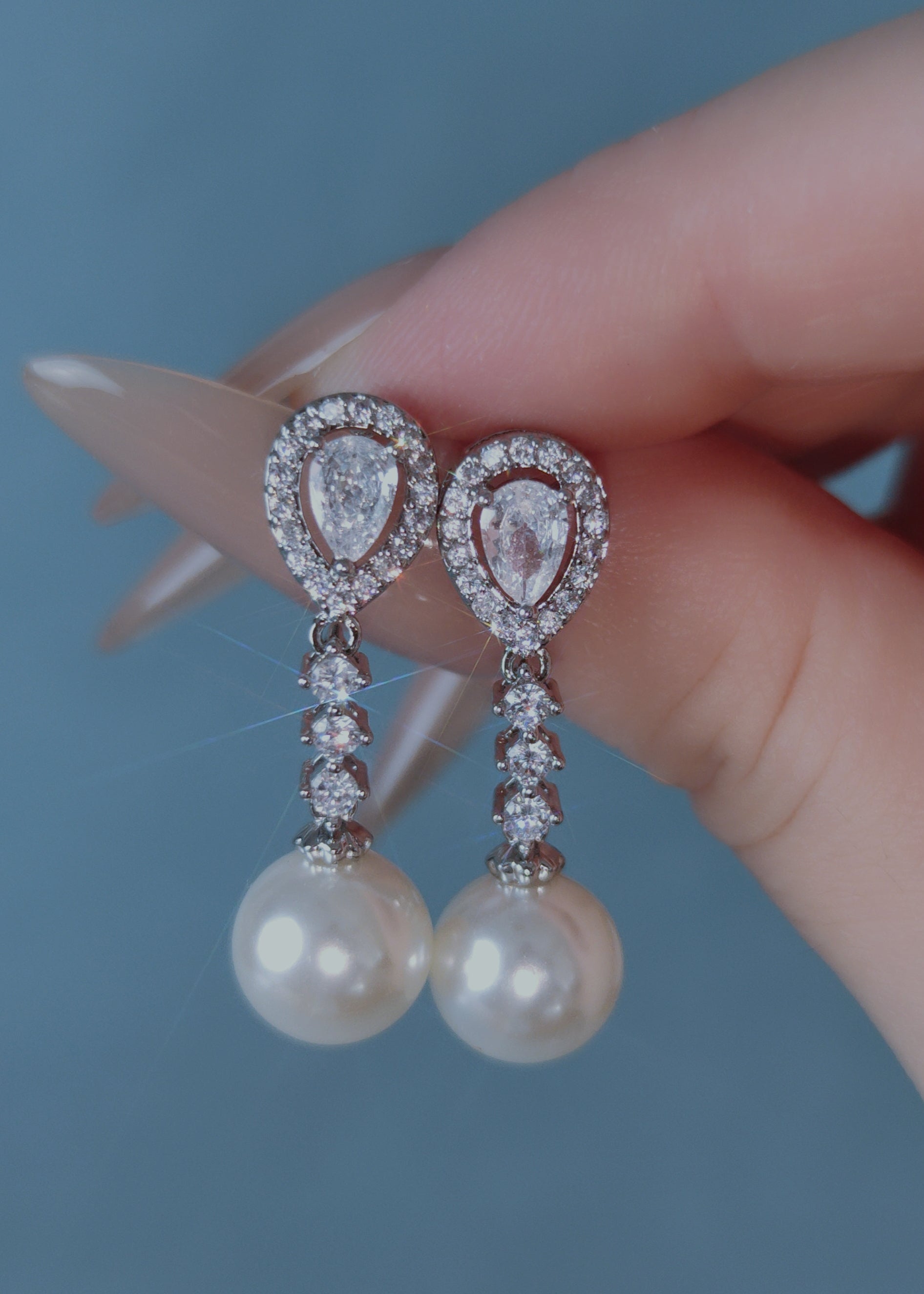 Opaline Twist Drops