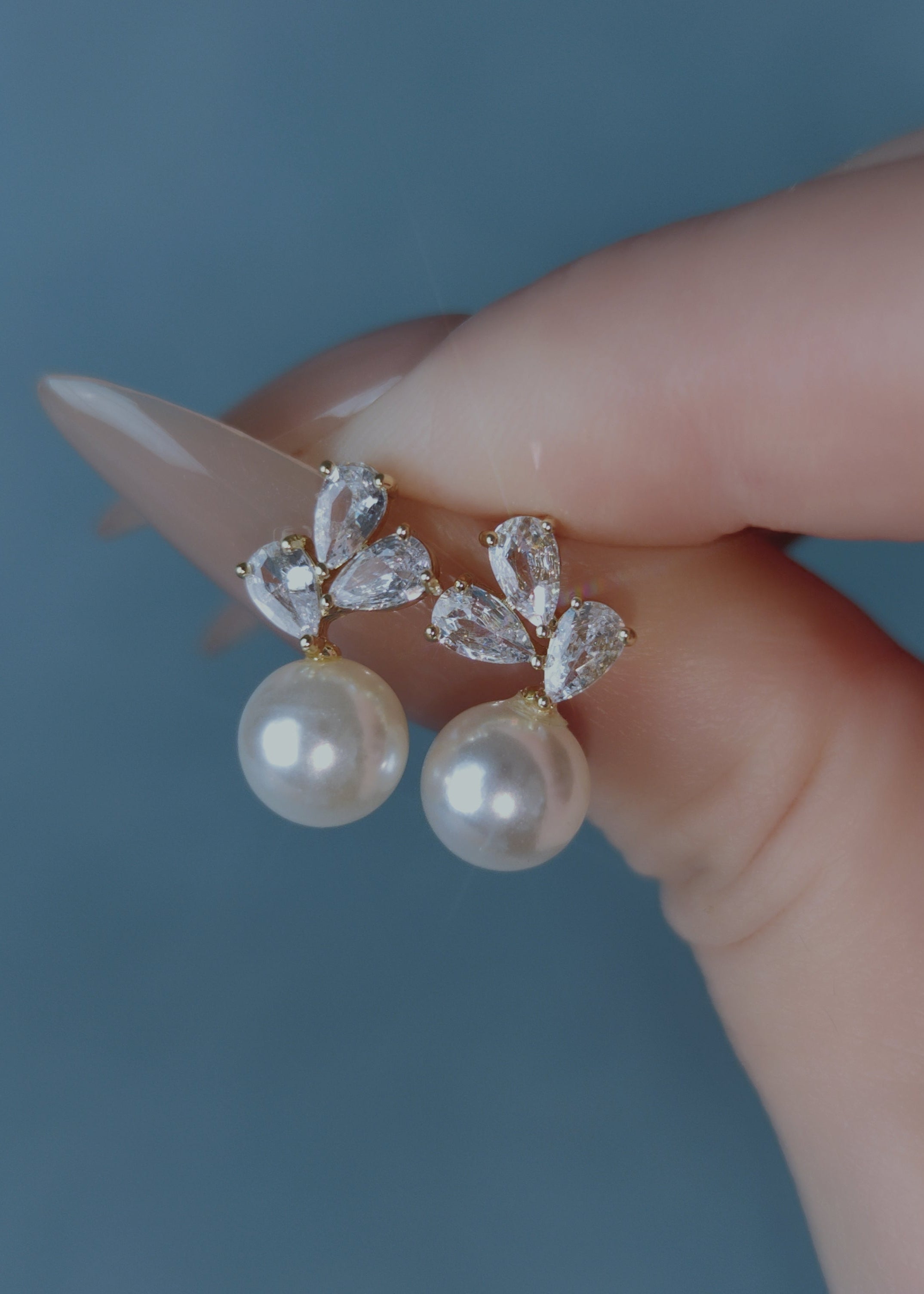 Pearl Wing Studs