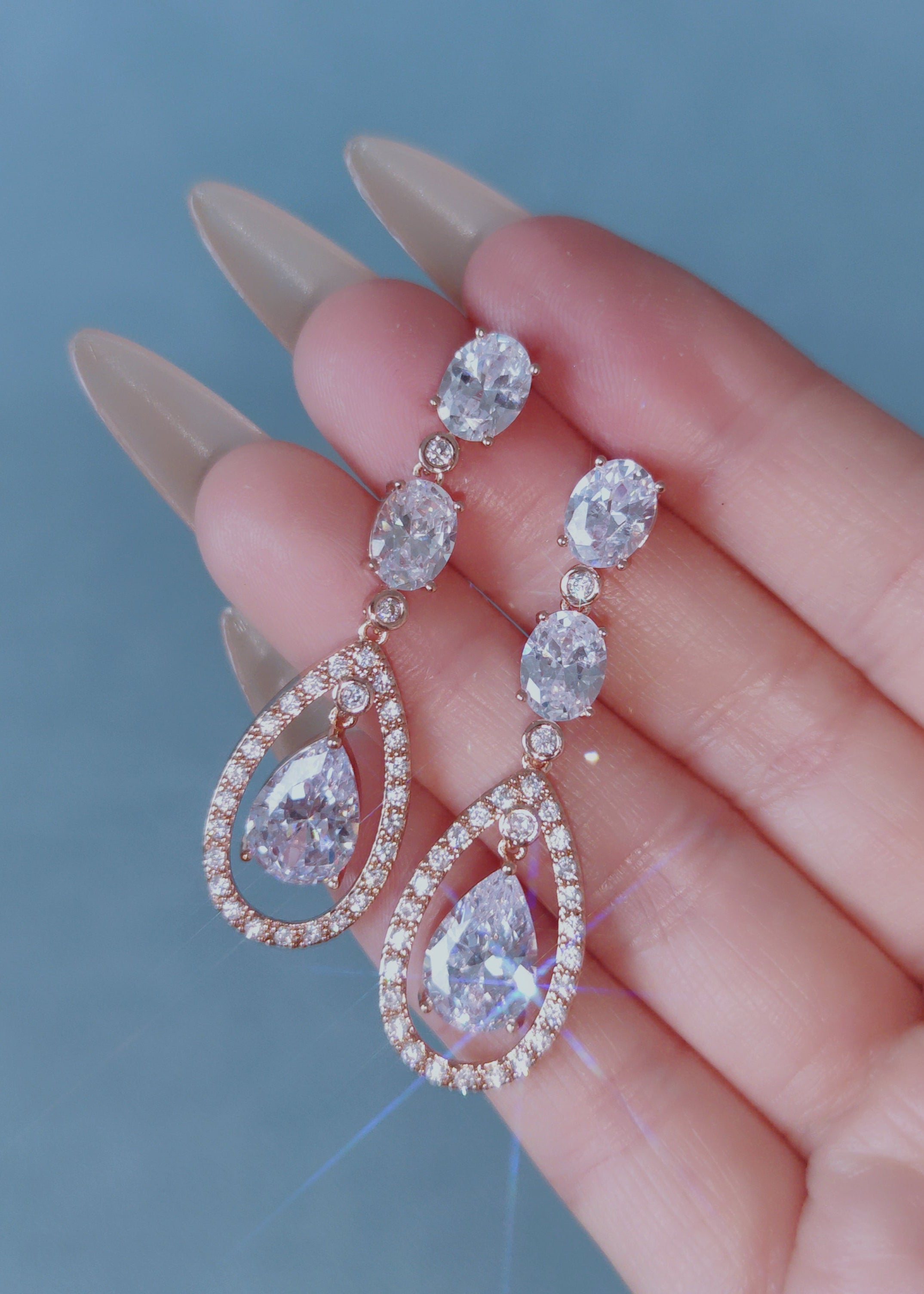 Vienna Teardrop Earrings