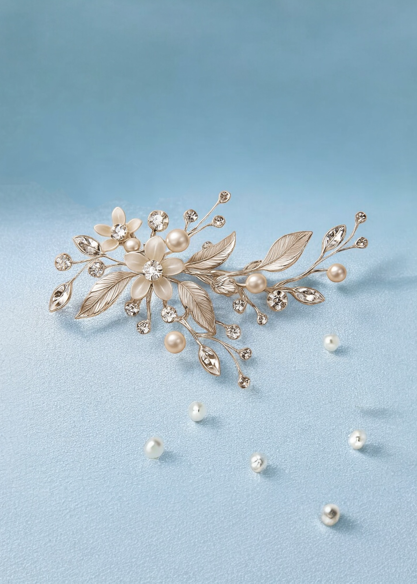 Frosted Petal Clip