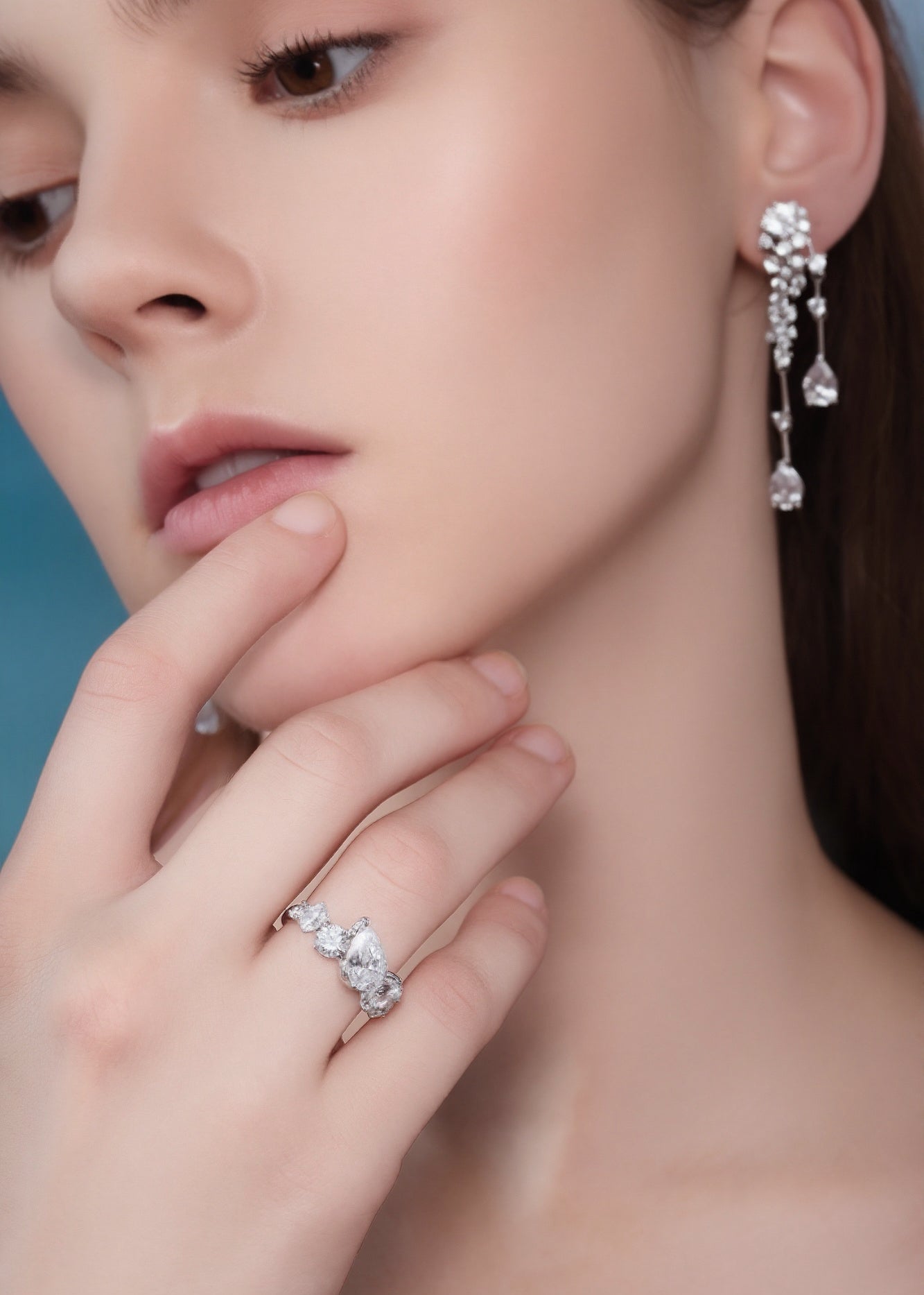 Fleurline Drop Earrings