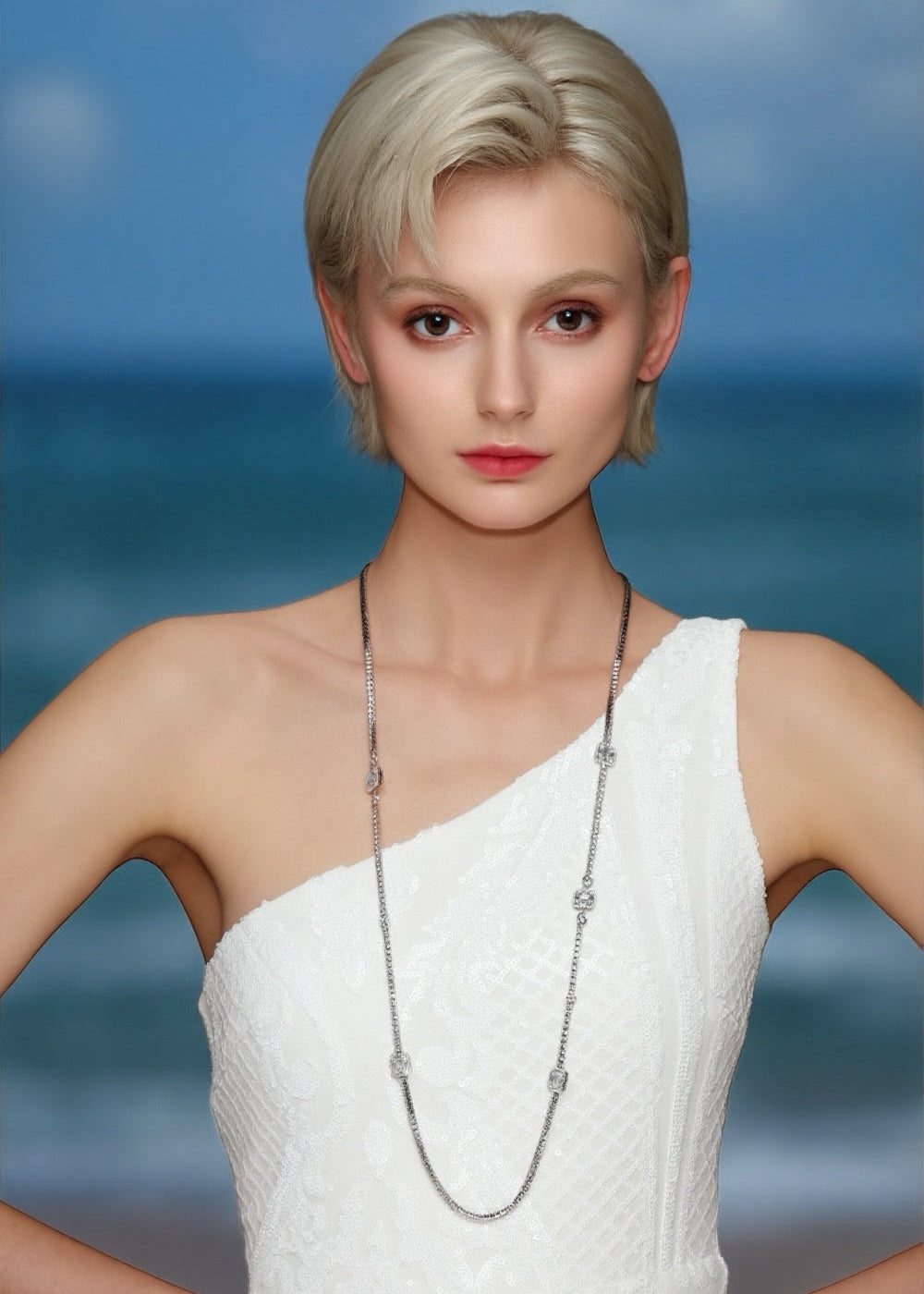 Linear Grace Necklace