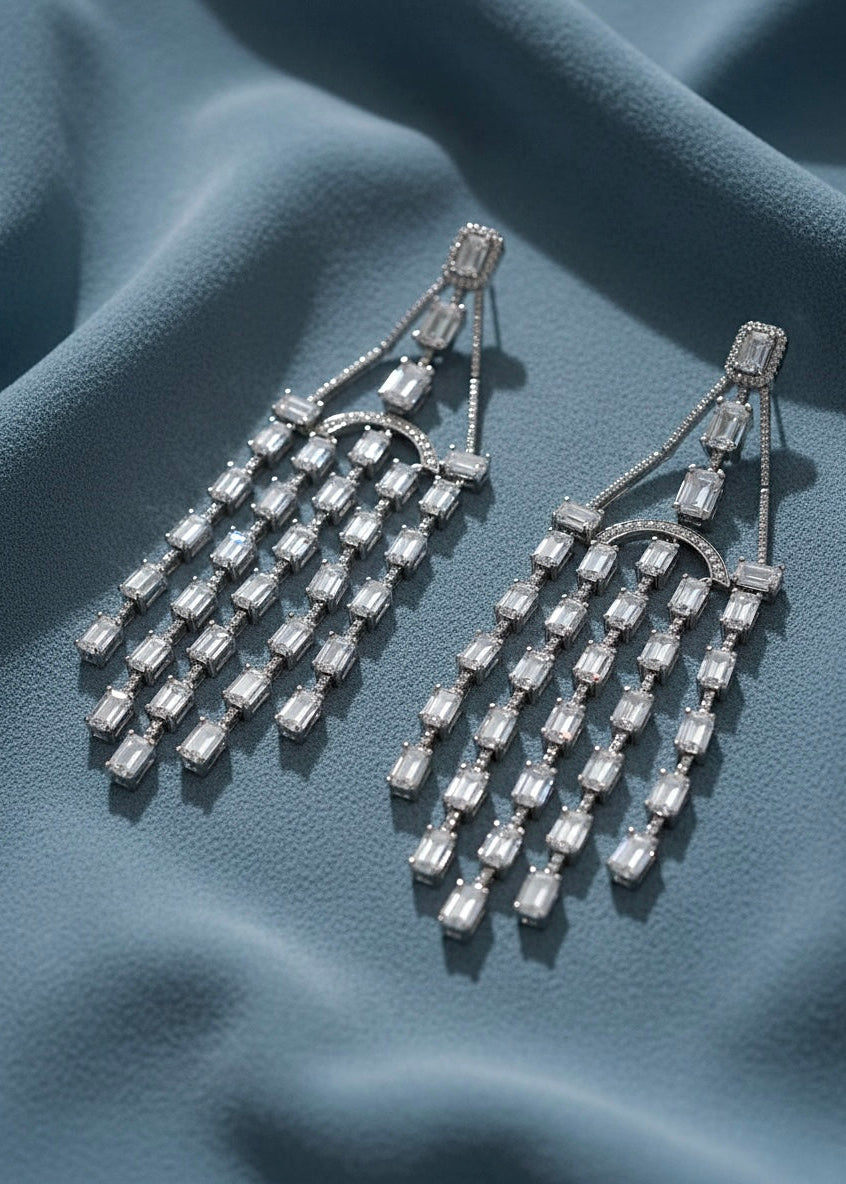 Cascade Column Earrings
