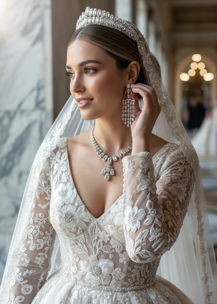 Cascade Column Earrings