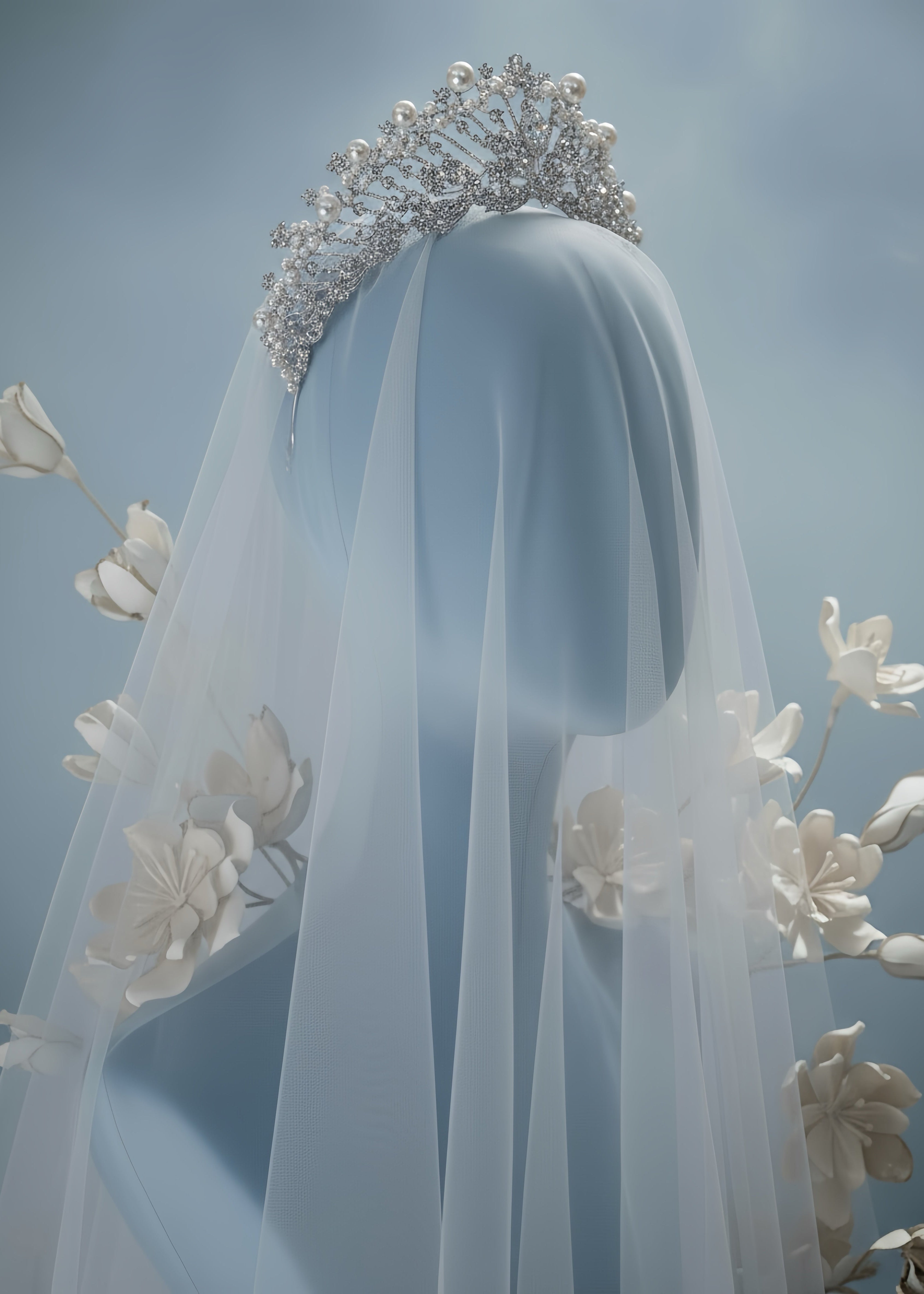 Aurora Pearl Diadem