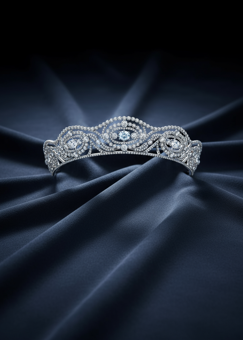 Lucine Pavé Tiara