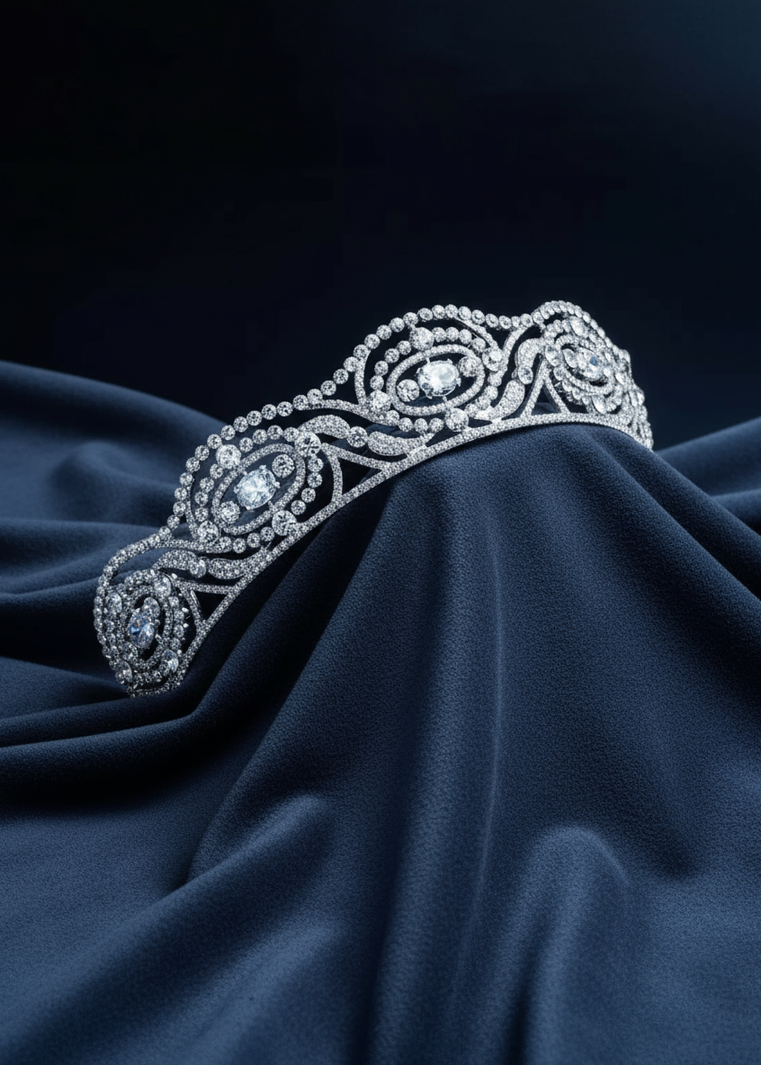 Lucine Pavé Tiara
