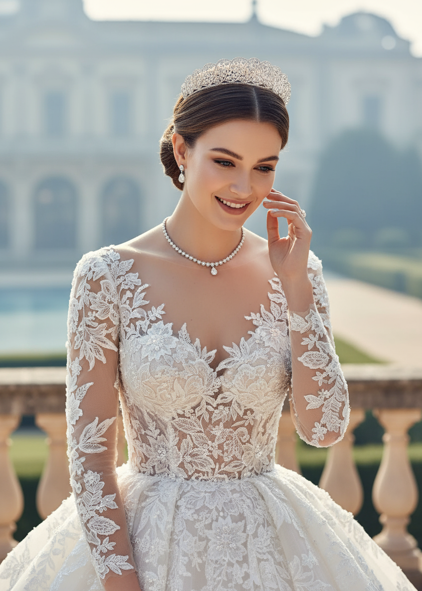 Delphine Grand Tiara