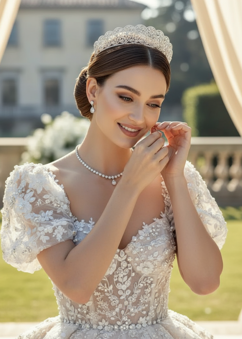 Delphine Grand Tiara