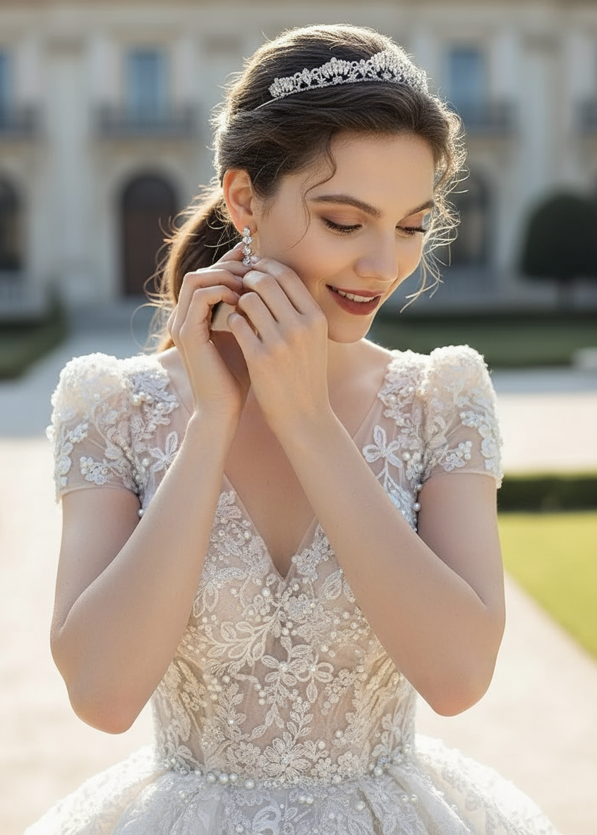 Marquise Bloom Tiara