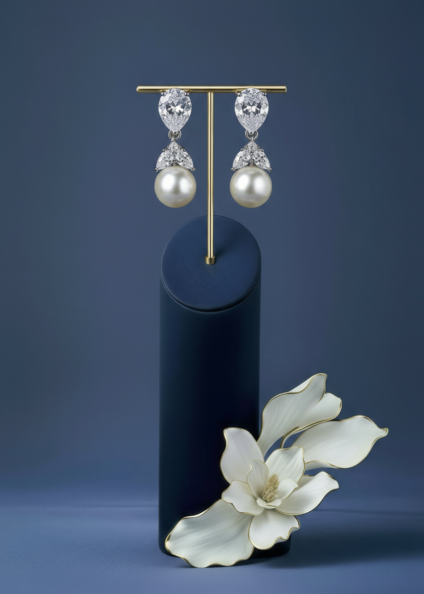 Heirloom Pearl Studs