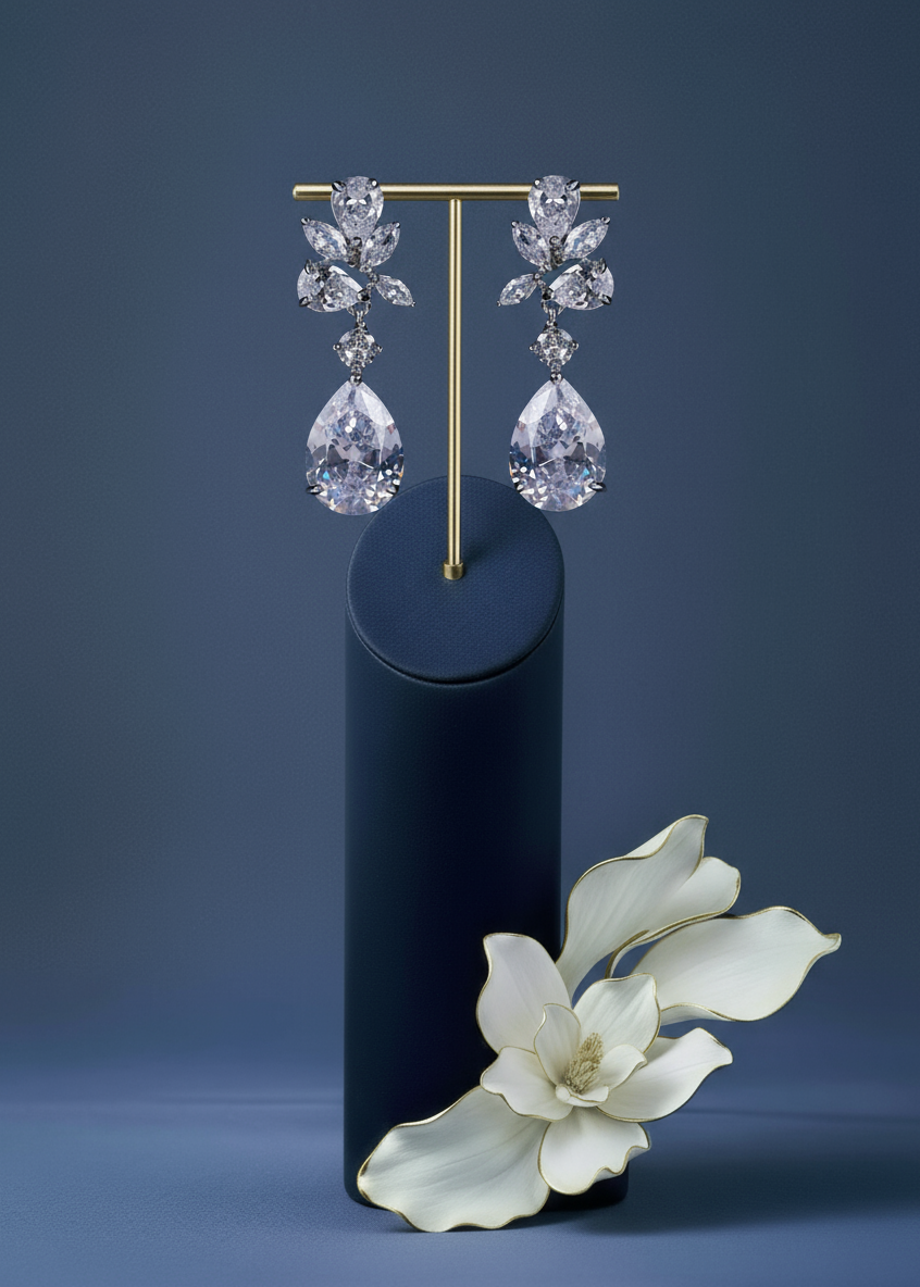 Fleur Drop Earrings