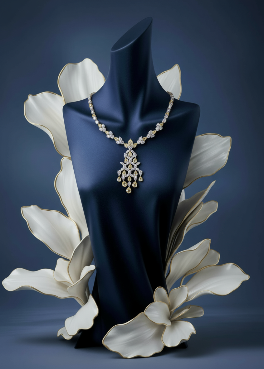 Solène Fringe Necklace