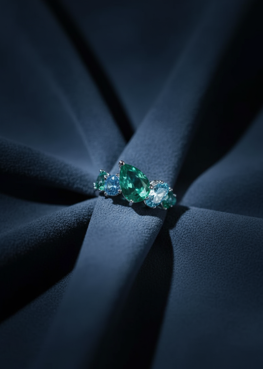 Celeste Bloom Whisper Ring