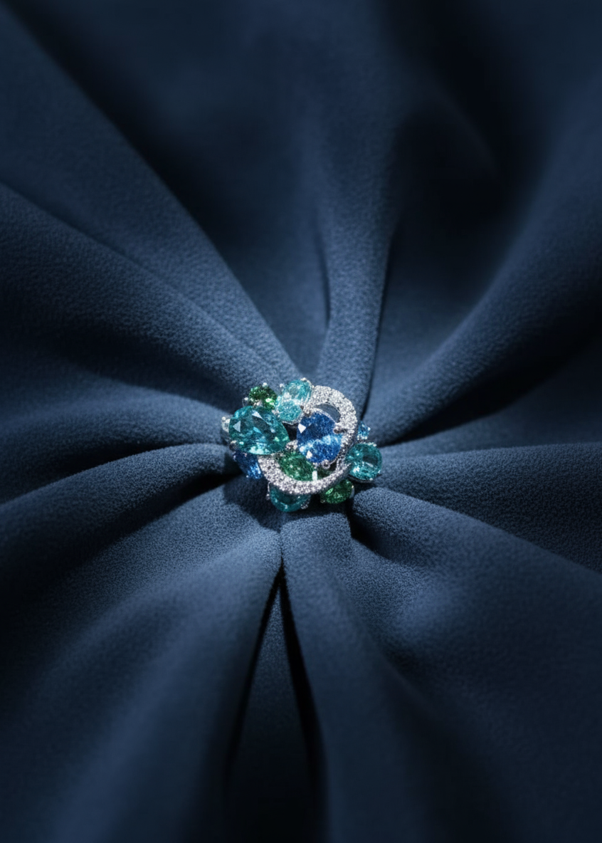 Celeste Bloom Petite Ring