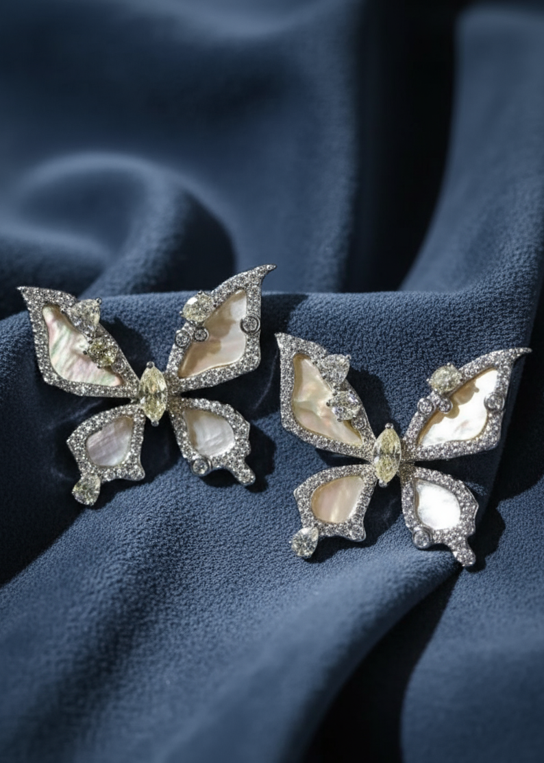 Papillon Glow Studs