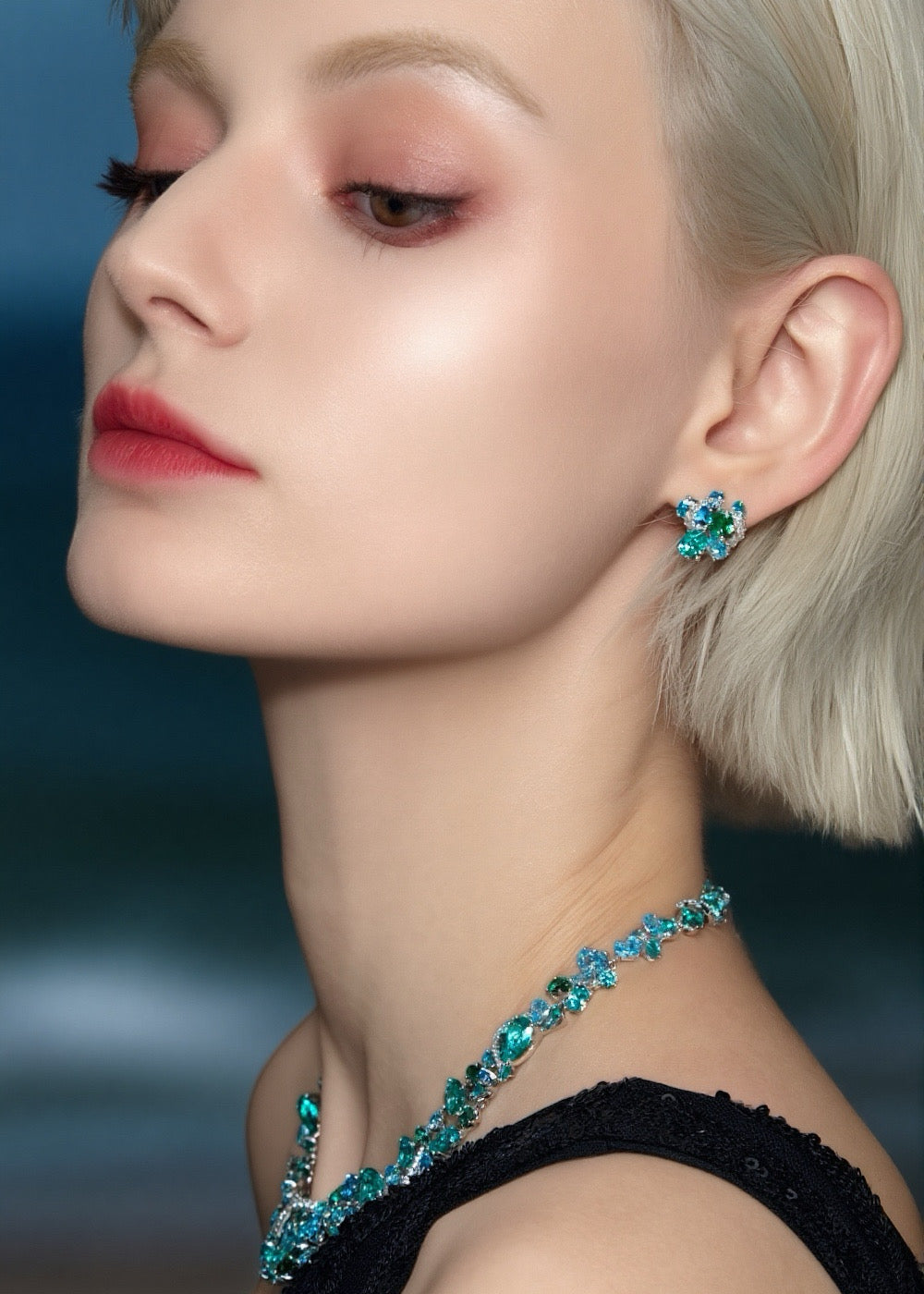Celeste Bloom Petite Studs