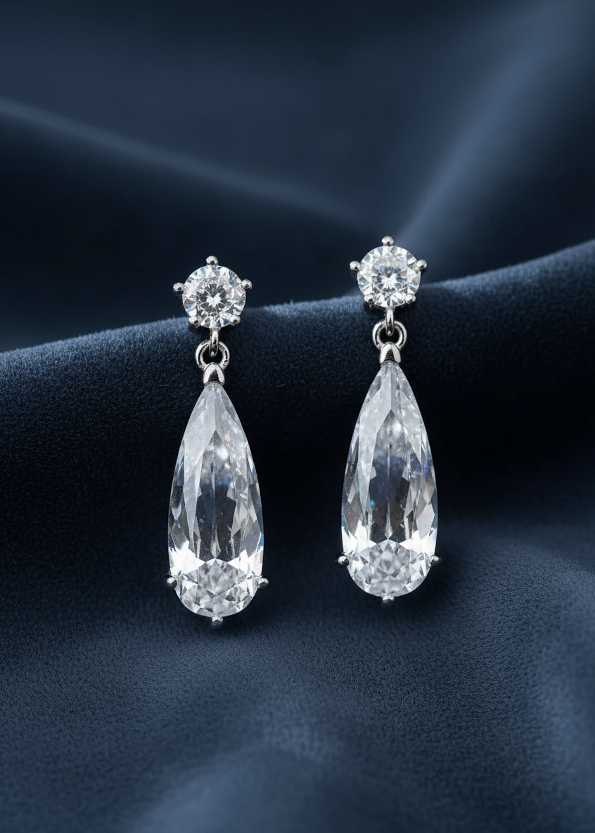 Glacier Teardrop Earrings