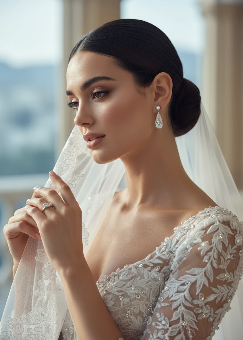 Glacier Teardrop Earrings